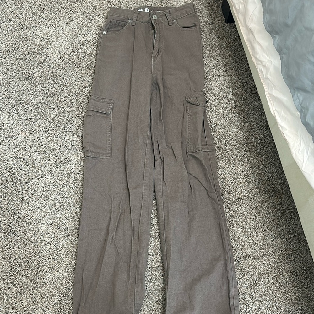 Brown cargo pants